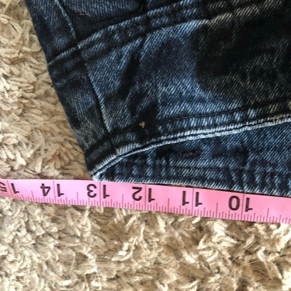 𝅺ZENA‎ vintage high rise dark acid wash jeans 7